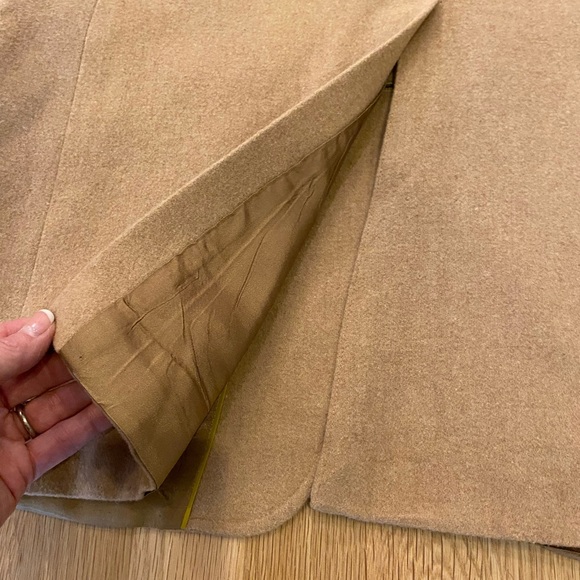 Vintage Mens Classic Mongolian Camel Hair Tan Sport Coat /  Size 41 Regular - Picture 11 of 13